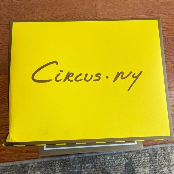 NWT CIRCUS NY BY SAM EDELMAN PINK BLANCHE LACE-UP SANDAL HEELS WOMENS SIZE 8 - Picture 11 of 11